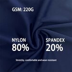 Plus Size Sportswear Factory - Contrast Color Nylon Spandex Custom Logo Flared