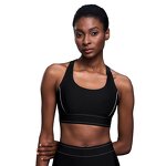 Sports Bra Supplier - Contrast Color High Strength Shock-Absorbing Adjustable