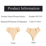 Seamless Thong Supplier - Anti-Camel Toe Low-Rise Wholesale Underwear Solid Pattern