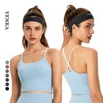 Sweatband Supplier - High Elasticity Breathable Nylon Solid Color Sports