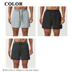 Men's Sweatpants Supplier - Quick Dry Drawstring Elastic 2 in 1 Bike Shorts