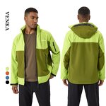 Zipper Hoodie Manufacturer - Windbreaker Waterproof Cycling Wear Sides Pockets