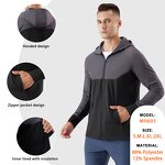 Color Matching Hoodie Manufacturer - Autumn Winter Hiking Cycling Zipper Sports