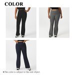 Custom Plus Size Sweatpants Manufacturer - High Waisted Straight Wide Leg Workout Yoga