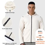 Men's Hoodie Jacket Factory - Full Zip Breathable Quick Dry Customize OEM Logo