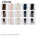 Autumn Winter Gym Set Supplier - Windproof Zip Jacket Skinny Wide-leg Pants