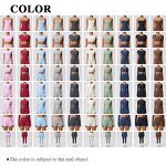 Women's Gym Set Supplier - Sling Tank Top Full Zip Jacket No T Line Leggings