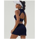 Sports Bra Skirt Set Factory - Lightweight Breathable Hollow Back Design