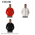 Men's Hoodie Jacket Factory - Full Zip Breathable Quick Dry Customize OEM Logo