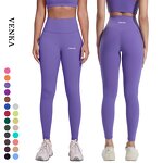 Fitness Sweatpants Supplier - High Waist Butt Lifting No Front Line With Pockets
