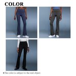 Fleece Lined Leggings Manufacturer - Warm Winter High Waist Thick Thermal Flared