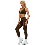 Gym Wear Set Manufacturer - Hollow Out Sexy Tank Top No T Line Leggings