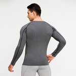Compression T-Shirt Supplier - Custom LOGO Tight Long Sleeve Quick Dry Gym