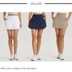 High Waist Tennis Skirt Factory - Ruffle Decorations Loose Pocket Skirt