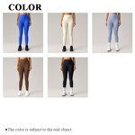 Custom Fitness Sweatpants Supplier - High Waist No Front Line Tights Yoga Pants