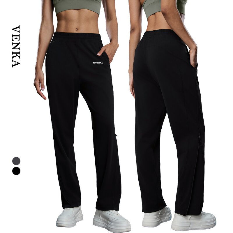 Gym Sports Pants Manufacturer - High Waist Quick Drying Breathable With Pockets