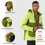Zipper Hoodie Manufacturer - Windbreaker Waterproof Cycling Wear Sides Pockets