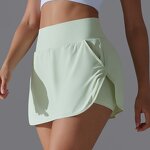 Athletic Skirt Manufacturer - Built in Shorts Pockets Custom Logo High Waist