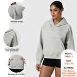 Contrast Color Sweatshirt Manufacturer - Autumn Winter Loose Casual Thickened Hoodies