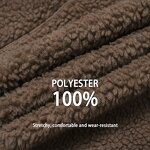 Fleece Vest Supplier - High-Neck Zip-Front Loose Casual Sleeveless Jacket