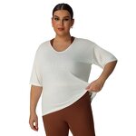 Women's Sports Shirt Supplier - Breathable Quick Drying Running Round Neck Loose