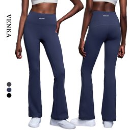 Fleece Lined Leggings Manufacturer - Warm Winter High Waist Thick Thermal Flared