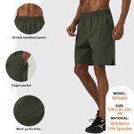 Gym Sports Shorts Supplier - Drawstring Quick Dry Custom Logo Solid Color Pocket