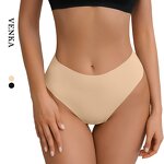 Seamless Thong Supplier - Anti-Camel Toe Low-Rise Wholesale Underwear Solid Pattern