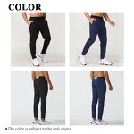 Drawstring Sweatpants Manufacturer - Quick Dry Side Back Pocket Solid Color Fitness