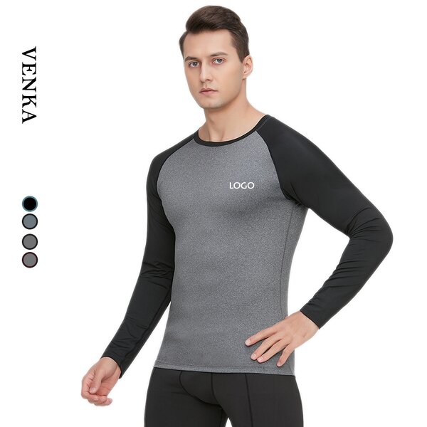 Athletic Apparel Factory - Quick Dry Compression Sport Gym Running Shirt