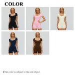 Yoga Jumpsuit Manufacturer - Contrasting Color Hollow Out Beautiful Back