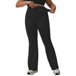 Wholesale Sweatpants Plus Size Factory - Fold Over High Waisted Custom Gym Leggings