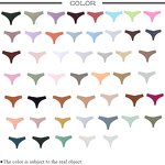 Bikini Panties Supplier - Sexy Ice Silk Seamless V Waist Low-rise Multi-Color