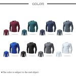 Compression T-Shirt Supplier - Custom LOGO Tight Long Sleeve Quick Dry Gym