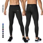 Compression Pants Manufacturer - Polyester Elastic Slim Fit Back Pockets Quick Dry
