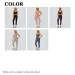Fitness Jumpsuit Manufacturer - U Neck One Piece Sleeveless With Breast Pads