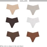 OEM Seamless Panties Manufacturer - High Rise Quick Dry Ice Silk T-Back Thongs