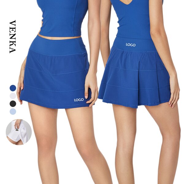 Yoga Skirt Supplier - Anti Peeping Pocket Casual Slim Short Skirt