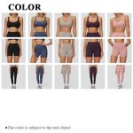 Female Sports Wear Manufacturer - Halter Cross Back Bra No T Line Leggings