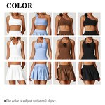 Tennis Skirt Set Manufacturer - One Shoulder Bra Crop Top Quick Dry