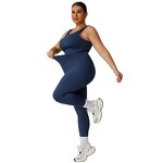 Custom Plus Size Set Factory - Breathable Active Suit Outdoor Workout Solid Naked Feeling