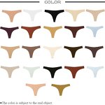 Comfortable Panties Factory - Traceless Seamless Low-Waist Multi-Color Ice Silk