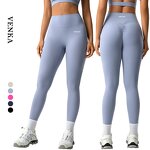 Custom Tights Pants Factory - Gym Workout Sweatpants Fold Bottom High Waist
