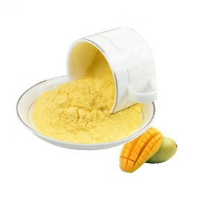100% Water Soluble Spray Dried mango Fruit Powder mango Powder