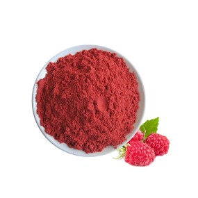 Bulk Pure Natural  FD Raspberry Powder Food Grade Freeze Dried Raspberry Powder