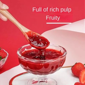 Wholesale Strawberry Flavored All Natural Kids Favorite Flavored Easy to Spread Smooth Consistency Fruit Jam