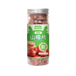 OEM甜山楂条罐头干批发小吃与汉堡草莓山楂口味