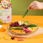 OEM VF干水果蔬菜脆零食250克甜香蕉秋葵散装食品批发脱水干蔬菜混合
