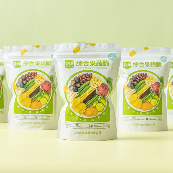 12种VF果蔬脆干低温脱水秋葵脆休闲零食