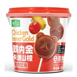 208g鸡杂味山楂果肉软棒卡通山楂小吃